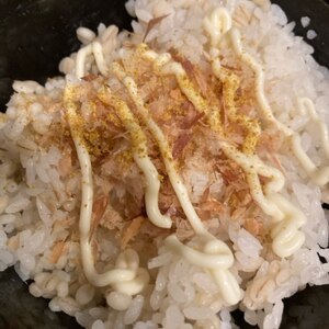 ピリッと辛ウマ！カレー風味のねこまんま♪